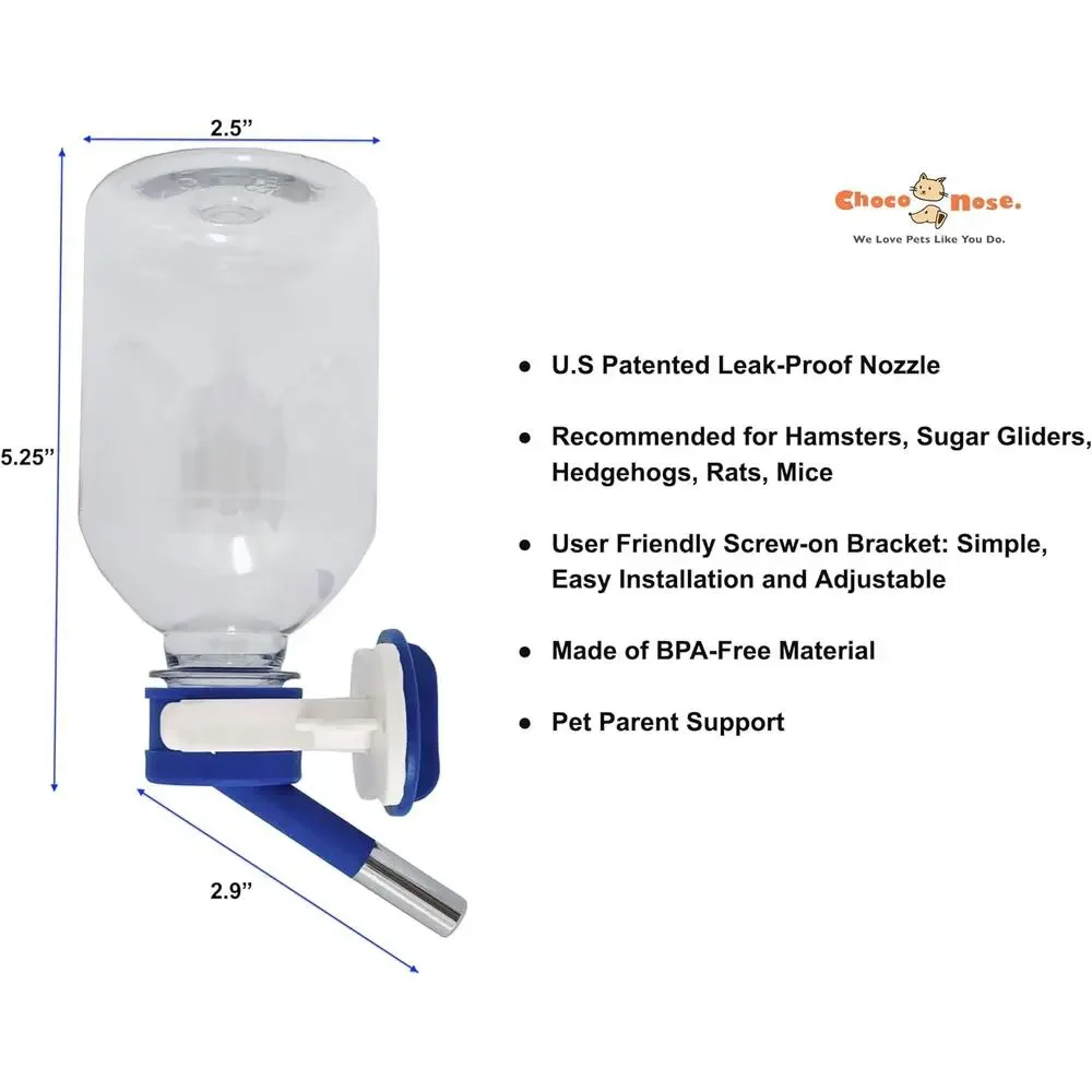 Choco Nose Patented Mini No-Drip Water Bottle